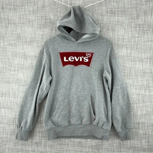 Levi's chenille Logo Youth size XL Long sleeve hoodie 0068